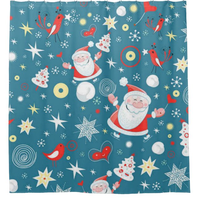 Christmas Love Shower Curtain (Front)