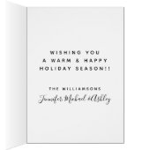 Christmas Lovebirds Peace Cards (Inside (Right))