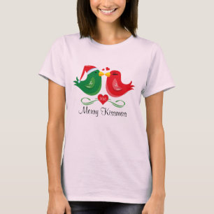 Christmas Lovebirds Personalized Shirt
