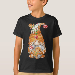 Christmas Lover Motif For Xmas - Cute Gingerbread  T-Shirt