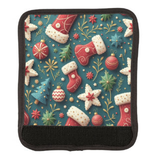 Christmas Luggage Handle Wrap