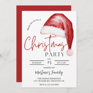 Christmas Lunch Invitations Christmas Party