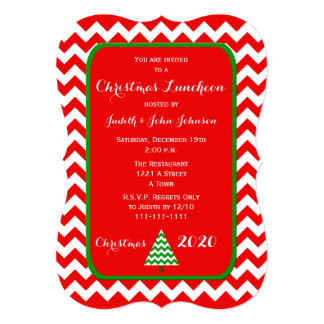 christmas luncheon invitation