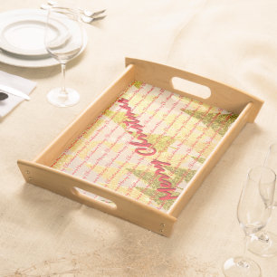 Christmas Luxury Christmas Trees Festive Serving Tray