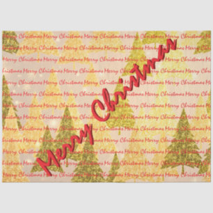 Christmas Luxury Christmas Trees Festive Tissue Paper