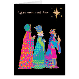 Christmas Magi and Wise Men Seek Him Cards