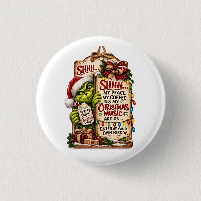 Christmas Magic Button (Front)