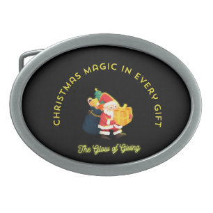 Christmas Magic in Every Gift Belt Buckle