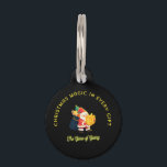 Christmas Magic in Every Gift Pet ID Tag<br><div class="desc">"Celebrate the warmth of sharing with our 'Christmas Magic in Every Gift' tee,  featuring a cheerful design that captures the essence of holiday wonder and the beautiful spirit of giving."</div>