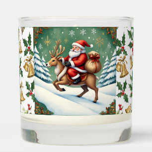 Christmas Magic Pattern, Season of Love Scented Candle