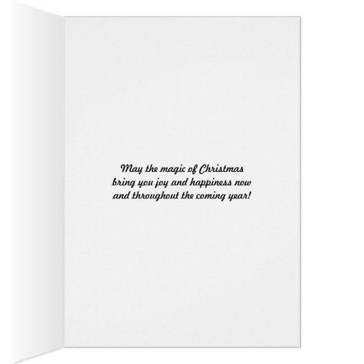 Christmas Magic Snowflake Godson & Family (Inside (Right))