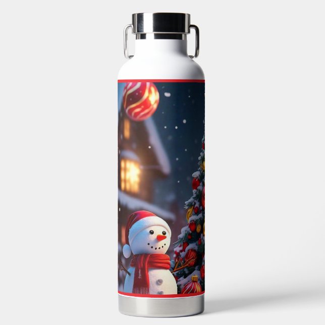 "Christmas Magic" Water Bottle (Front)