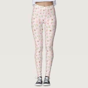 Christmas Mahjong Tiles Leggings