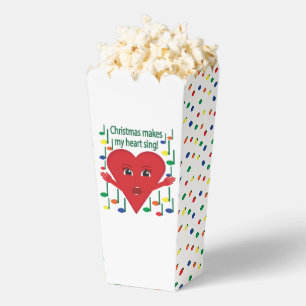 "Christmas makes my heart sing" Singing Heart Favor Boxes