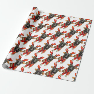 Christmas Malinois dog Wrapping Paper