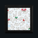 christmas manatee gift box<br><div class="desc">Xmas</div>