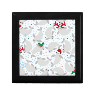 christmas manatee gift box