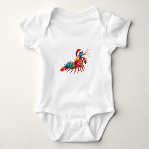 Christmas Mantis Shrimp Odontodactylus Colorful Baby Bodysuit