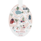 Christmas map story telling illustrations photo