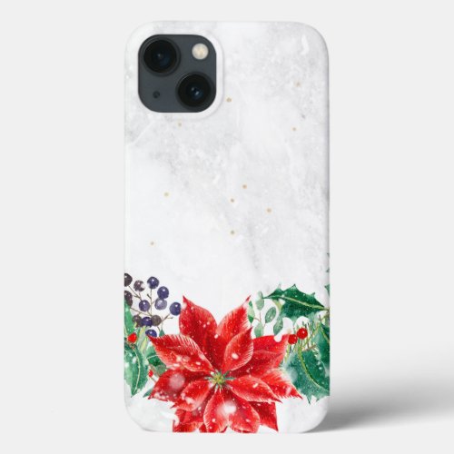 Christmas marble 10 Pattern iPhone 13 Case