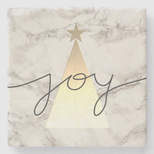 Christmas Marble Stone Coaster