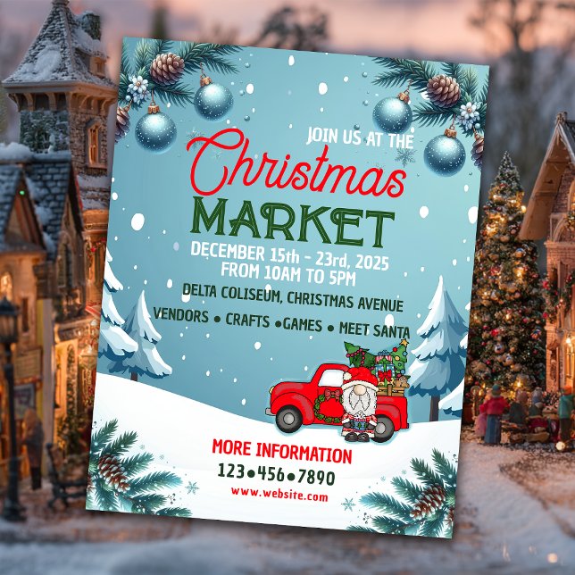 Christmas Market and Fair Flyer (Creator Uploaded)