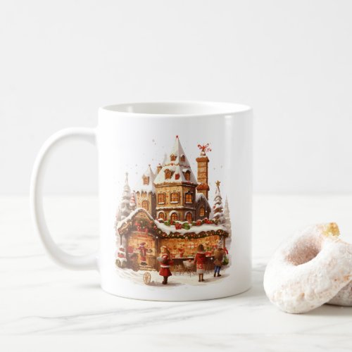 Christmas market coffee mug