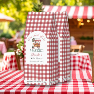 Christmas market country red Bridal Shower Roasted Coffee