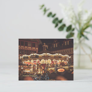 Christmas Market, Frankfurt, Germany Postcard