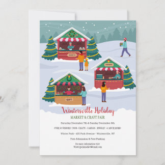 Christmas Market Invitation