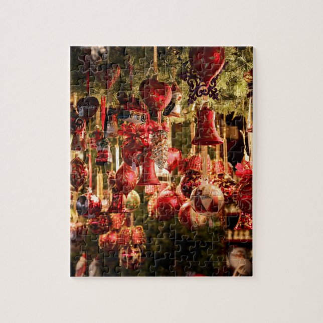 Christmas Market Jigsaw Puzzle (Vertical)