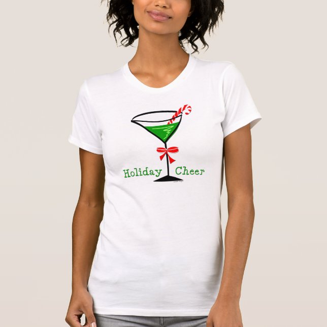 Christmas Martini T-Shirt (Front)