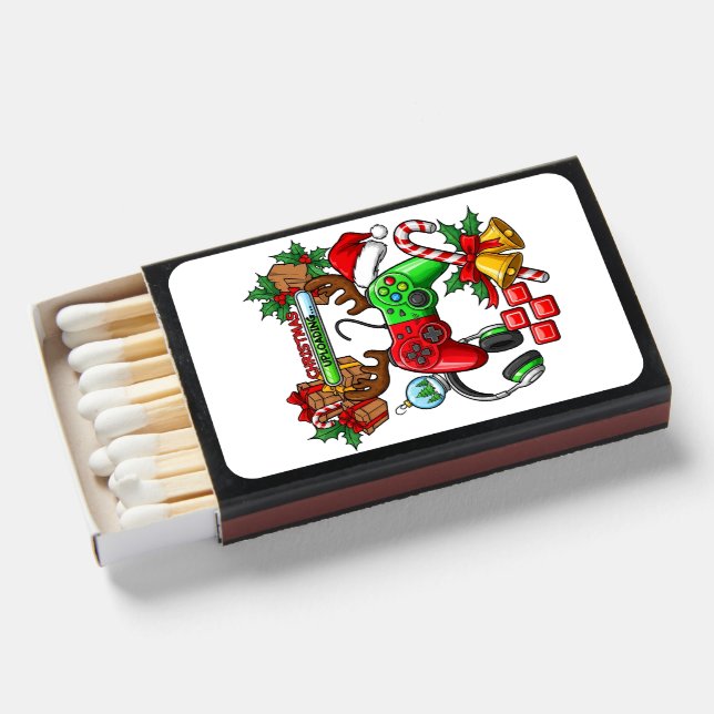 Christmas Matchboxes (Front Open)