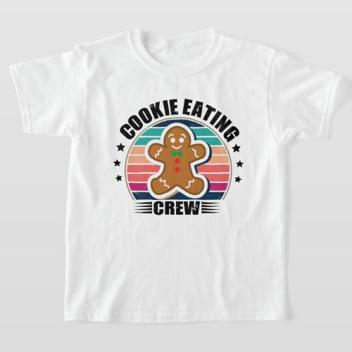 Christmas Matching Family Cookie Eating Crew T_Shirt