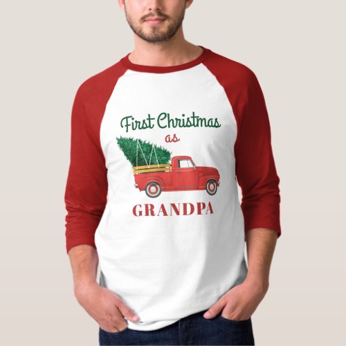 Christmas Matching Family Holiday Grandpa T_Shirt