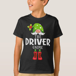 Christmas Matching Family The Driver Gnome T-Shirt