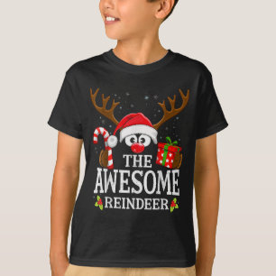 Christmas Matching The Awesome Reindeer Family T-Shirt