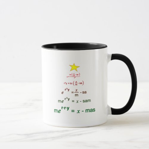 Christmas Math Mug