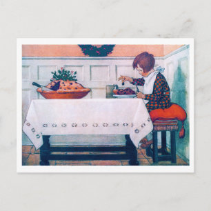 Christmas Meal, Jessie Willcox Smith Postcard