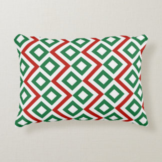 Christmas Meander Accent Pillow