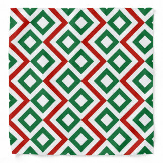Christmas Meander Bandana