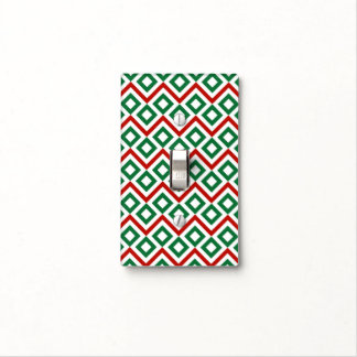 Christmas Meander Light Switch Cover