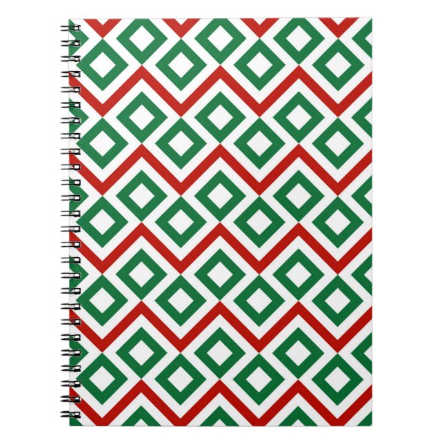 Christmas Meander Notebook (Front)