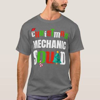Christmas Mechanic Squad Xmas Auto Car Mechanic T-Shirt