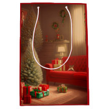 Christmas Medium Gift Bag