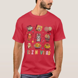 Christmas Meican Pan Dulce Spanish Christmas frien T-Shirt