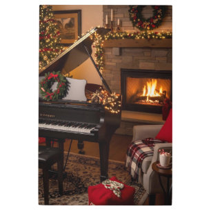 Christmas Melodies Metal Print