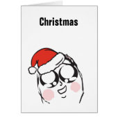 Christmas Meme Troll Le Me Anime Custom EDITABLE (Front)