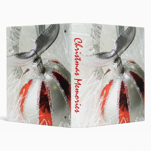 Christmas Memories 1" Photo Album Binder (Background)