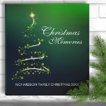 Christmas Memories 3 Ring Binder<br><div class="desc">Gorgeous Christmas Memories Avery binder with pretty ribbons and delicate little snowflakes. Customize the text to make it a personal and unique gift that will be treasured for many years to come!</div>